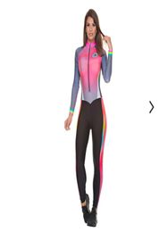 2022 Women Triathlon long Sleeve long pant Cycling Jersey Sets Skinsuit Maillot Ropa Ciclismo Bicycle Clothing Bike Shirts Go Jump3671703