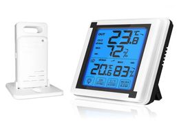 Touch screen Weather Station Outdoor Forecast Sensor Backlight Thermometer Hygrometer Wireless weather station11741639