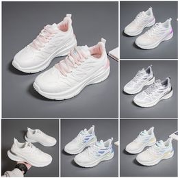 New men women shoes Hiking Running flat Shoes soft sole fashion white black pink bule comfortable sports Z2028 GAI