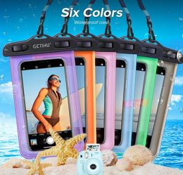 Waterproof case PVC mobile phone Transparent with lanyard 2021 new general model Factory direct s the fastest delivery spee8988955