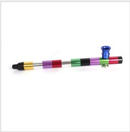 New Style Selling Creative New Multi Colour Long Smoke Gun Metal Pipe2681455