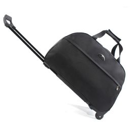 Duffel Bags Luggage Bag Travel Duffle Trolley Rolling Suitcase Women Men With Wheel Carry-On1314S