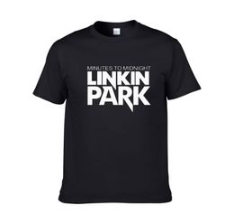 New Arrival Letter Print Linkin Park Tshirts Rock Music Brand Band Team Fashion T Shirt Men Tops Tees Cotton5958411