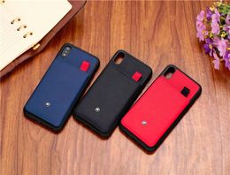 For iPhone X Case Designer Phone Case For Iphone XS MaxXR 876 Plus Shockproof PU Leather Cellphone Back Cover With Card Slot3214680
