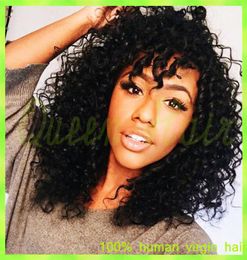 Malaysian Lace Wig Loose Wave Lace Front Wig Glueless Full Lace Human Hair Wigs For Black Women Bleached Knots With Bang5006617