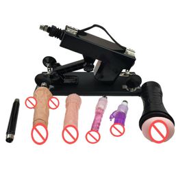 Automatic Retractable Sex Machine Gun with Vagina Cup and Anal Dildo Love Gun Sex Machines for Women and Men3923834