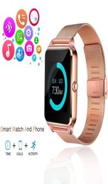 Z60 Stainless Steel Bluetooth Smart Watch Phone GT09 Support SIM TF Card Camera Fitness Tracker Smartwatch for IOS Android8251585