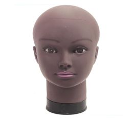 Afro Female Mannequin Head For Wig Making Manikin Model Making Styling Practice Hairdressing Hat Stand 54cm5975172