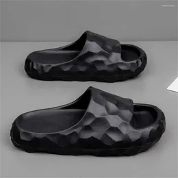 Slippers Fall Non-slip Sole With Support Sandals For Men Shoes Black Slides Sneakers Sports Sneachers Genuine Brand
