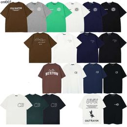 Fashionable Mens T-shirt Summer Womens Cb Designer Loose Fitting Brand Top Casual Shirt Clothing Short Sleeved Clothes 9pin