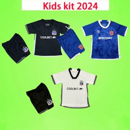 Kids kit 2024 2025 Colo Colo Soccer Jerseys Universidad de Chile ARRIAGADA OPAZO 24 25 boys sets Football Shirts Training suit home away