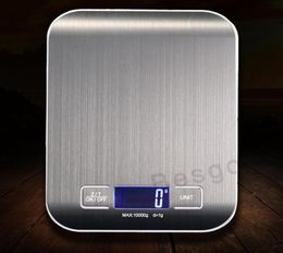 5000g1g LED Electronic Digital Kitchen Scales Multifunction Food Scale Stainless Steel LCD Precision Jewellery Scale Weight Balance5212483
