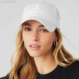 Designer Al Yoga Ball Cap Baseball Hat Fashion Summer Women Versatile Big Head Surround Show Face Small Sunvisor Wear Duck Tongue 2023ZQH5