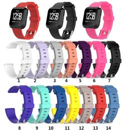 For Fitbit Versa 2 1 Versa Lite Soft Silicone TPE Replacement Watch Bands Wristband Bracelet Band Wearable Belt Strap 20PCSLOT1735366