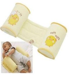 Baby Anti Rollover Pillow Pure Cotton Sleeping Position Stereotype Back Cushion Rectify The Flat Head Bolster Sleep Positioner zha4856862