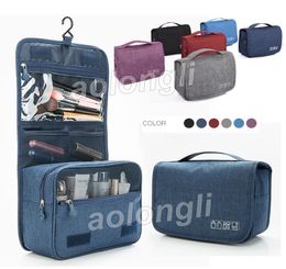 2022 Hanging Toiletry Bags Wash Travel Organizer Bag Waterproof Cosmetic Bags case with Hanging Hook Bathroom Pouch Large Capacity3689301