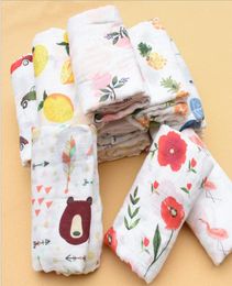 Infant Breathable Blanket Lemon Fruit Animal Towels INS Baby Swaddle Soft Bath Towel Wrap Bathroom Robes LSK15121035520