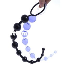 13 Inch Oriental Jelly Anal Beads for Beginner Flexible Anal stimulator Butt Beads Anal Sex toys for men and women8573978