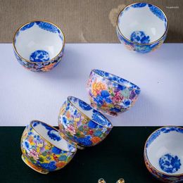 Cups Saucers Unusual Aesthetic Jingdezhen Porcelain Ceramic Tea Cup Teeware Teware Handmade Mug Glaze For Puer Kung Fu Oolong Tieguanyin