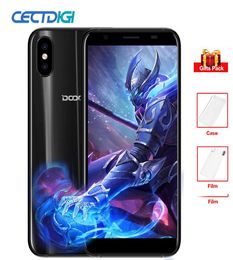 DOOGEE X55 Smartphone 55quot 189 Display MT6580 Quad Core 1GB RAM 16GB ROM Android 71 Dual Camera Fingerprint cheap mobile Ph8539725