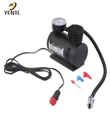 Air Compressor 12V Tyre Inflator Toy Sports Car Auto Electric Pump Mini New12V 300PSI Car Bike Tyre Inflator Electric Portable1465755