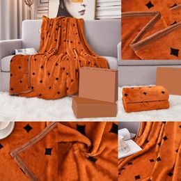 Luxury Golden Mink Blanket Letter Flannel Coral Blankets Velvet Home Sofa Bed Sheet Cover Shawl 4 Seasons Gift Room Decoration 150220D