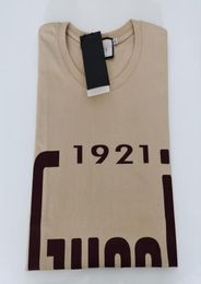 Advanced version Italy Womens TShirt G letter Graphic print Fashion 100 Cotton Round neck Black white Classics Custom 3XL 4XL UC1593533