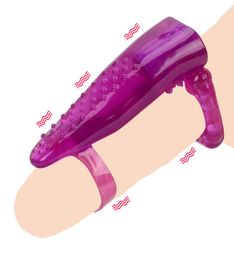 Tongue Licking Vibrator Penis Rings Cock Ring Vagina Massager Clitoris Stimulate Sex Toys for Men Couple Sex Porducts8251025