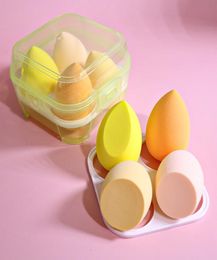 Makeup Blender Cosmetic Puff Sponge with Storage Box Foundation Powder Beauty Tool Women Make Up concealer sponges7503679