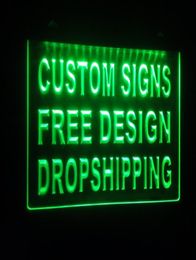 design your own custom Light sign hang sign home decor shop sign home decor8267307