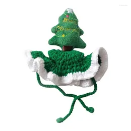 Dog Apparel Christmas Hats Cute Knitting Hat For Cats Party Accessories Pet Halloween Theme