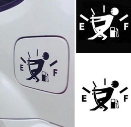 10CM14CM Funny Car Stickers High Gas Consumption Decal Fuel Gage Empty Stickers Vinyl JDM Car Stickers Car Styling7881512