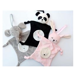 Newborn Blankie Soothing Towel Of Baby Toys Animal Shape Infant Baby Gift Soft Toddler Kids Educational Plush Toys Stuffed Dolls7092692