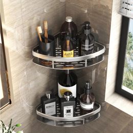 Bathroom Shelves Nodrill Wall Mount Corner Shelf Shower Storage Rack Holder for WC Shampoo Organizer Accessories 240228