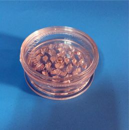 Cheap 263 Inch Clear Acrylic Herb Grinders 3Parts Plastic Herb Grinders Smoke Herb Grinders Fress World Wide1387159