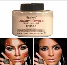 Ben Nye Banana 15 oz Bottle Luxury Powder Poudre de Luxe Banana Loose foundation 42g Beauty Makeup cosmetic4066668