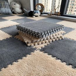 Carpets Carpet Bedroom Wind And Dirt-resistant Whole Shop Girl Room Korean Style Splicing Floor Mat Foam Household187x