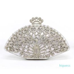 HBP Evening Bags Women Diamond Crystal Party Clutch Bag Fashion Bridal Wedding Handbag216t