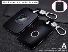 Car Key Case For Renault Koleos Kadjar Scenic Megane Sandero Keyless Remote Espace Fob Shell Protector Cover carbon fiber5413694