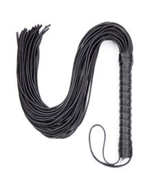 Real Genuine Leather Whip Fetish SM Bdsm Sex Toy for Couples Sex Spanking Flogger Adult Games Bondage Restraints Sex Product Y2006969564