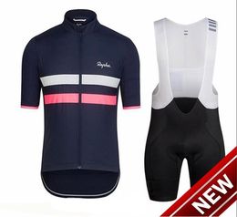 2021 Rapha Team Summer Cycling Clothing Men Set Mountain Bike Clothes Breathable Bicycle Wear Short Sleeve Cycling Jersey Sets Y036600654