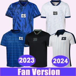 2023 Salvador National Team Mens Soccer Jerseys LARIN TAMACAS D.CEREN Home Blue Away White 2024 Special editions Football Shirts Short Sleeve Uniforms