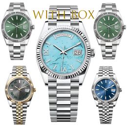 rlx watch Luxury watch mechanical designer watchc 36mm41mm 2813 automatic movement sapphire glass 904L stainless steel folding buckle Roman nail Colour puzzle dial