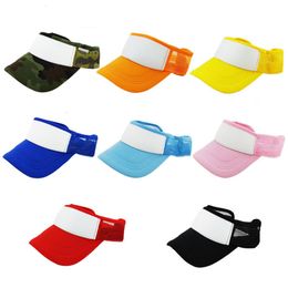 Sublimation DIY Blank Hat Party Favor Thermal Heat Transfer Print Cap Sublimations Blanks Hats Adult Kids Colorblock Mesh advertis1635395
