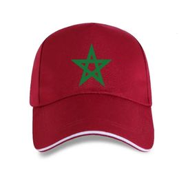 Men Fashion Printed Baseball cap Pure Cotton Men Morocco Flag Vintage Style Retro Moroccan Gift Idea 240227