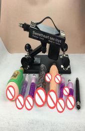Sex Machine Updated Version Stronger Automatic Sex toys Gun Vibrator Love Machines for Women and man Sex Products1273845