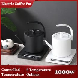 220V Multifunction Electric Kettle Intelligent 6 temperatures Teapot Household Heating Milk Coffee Pot for Restaurant Office 240228