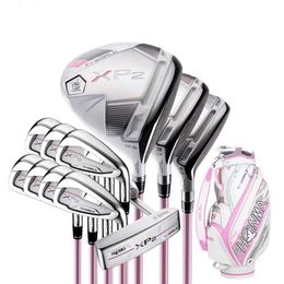 Full Set Ladies Women XP2 Golf Clubs Driver Fairway Wood Hybrid Irons + Free Golf Putter