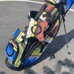 Golf Clubs Yellow stripes Stand Bags Golf Bags Waterproof, wear-resistant and lightweight Contact us to view pictures with LOGO