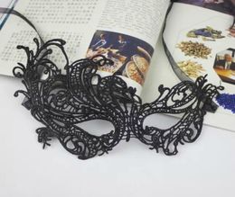 Sexy Mysterious Women039s Black Lace Eye Mask For Masquerade Party Prom Ball Halloween Fancy Dress Party Not Stereotypes3978419